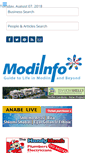Mobile Screenshot of modiinfo.com