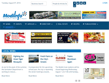 Tablet Screenshot of modiinfo.com